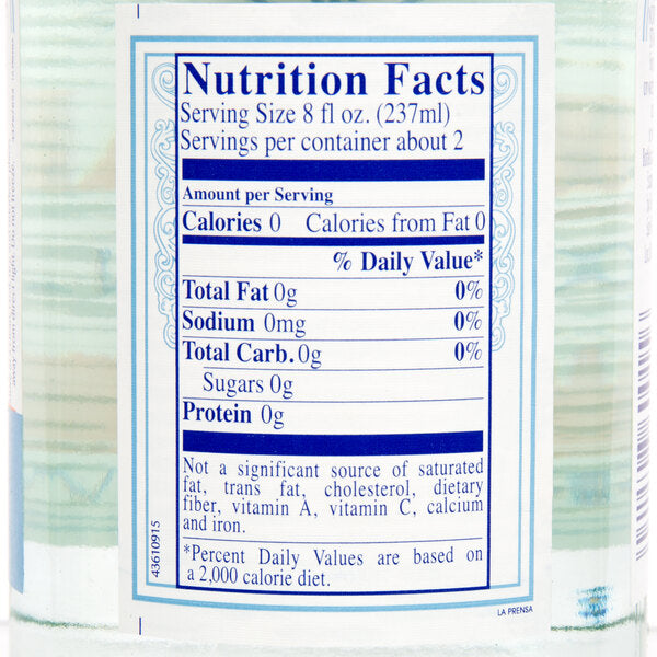Acqua Panna 500 mL Natural Spring Water in Glass Bottle - 24/Case