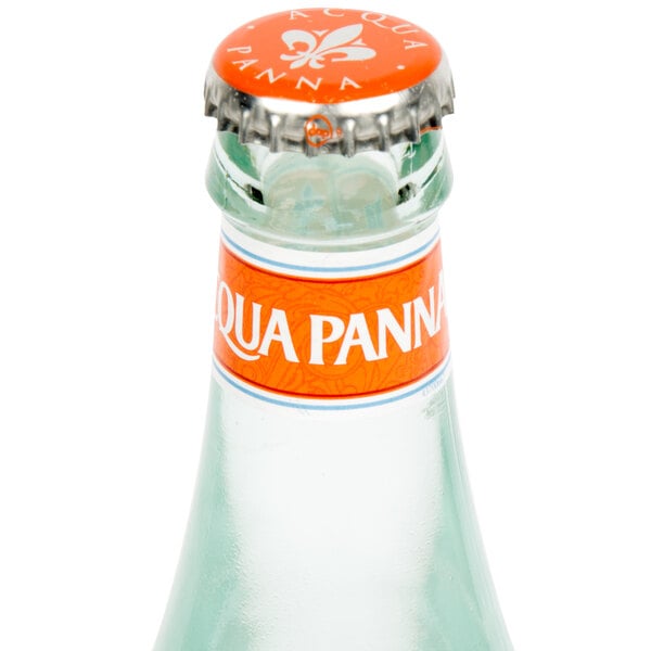 Acqua Panna 500 mL Natural Spring Water in Glass Bottle - 24/Case