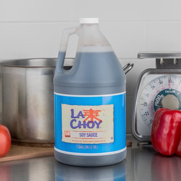 La Choy 1 Gallon Soy Sauce - 4/Case