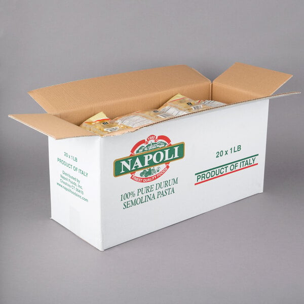 Napoli 1 lb. Rigatoni Pasta - 20/Case