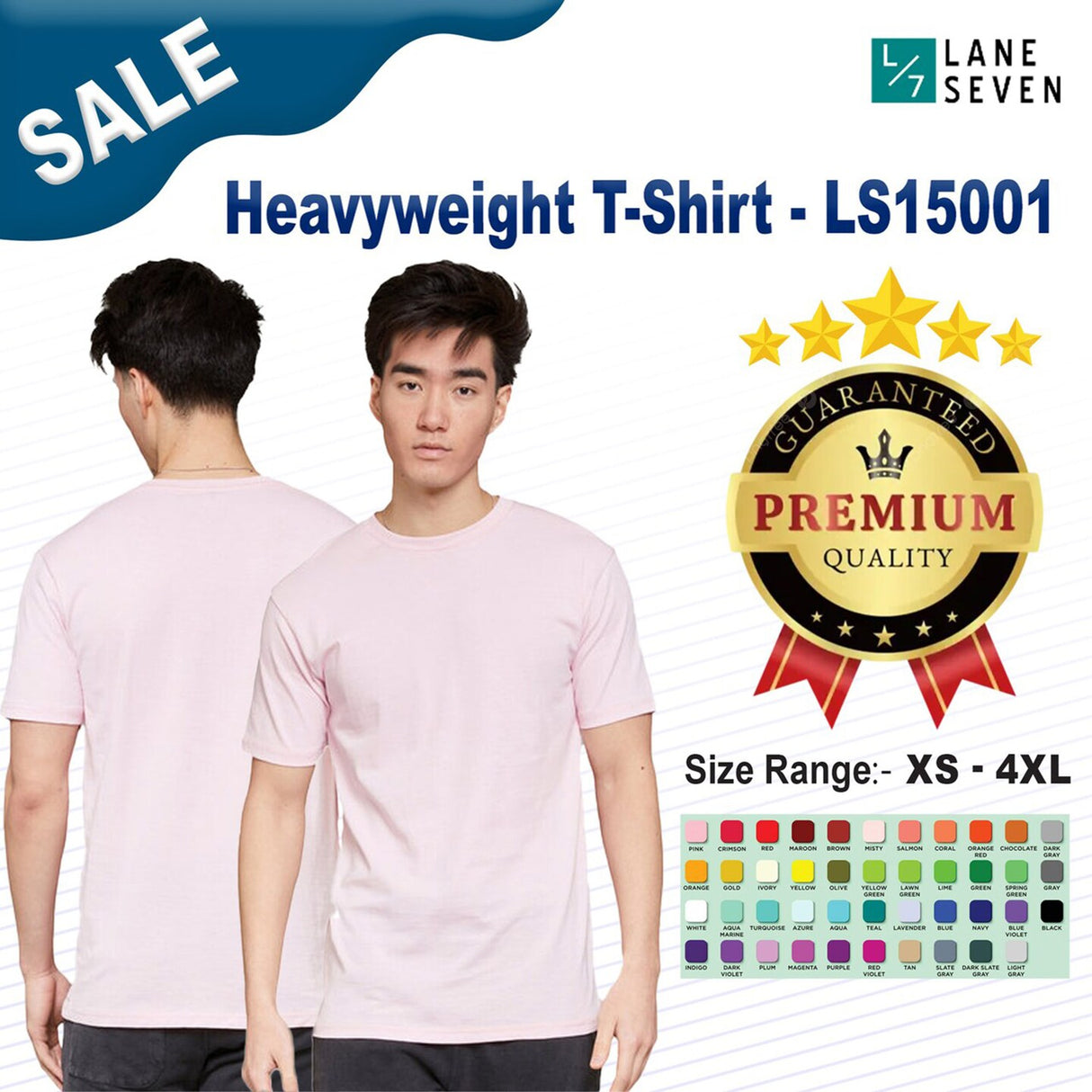 Lane Seven® Heavyweight T-Shirt