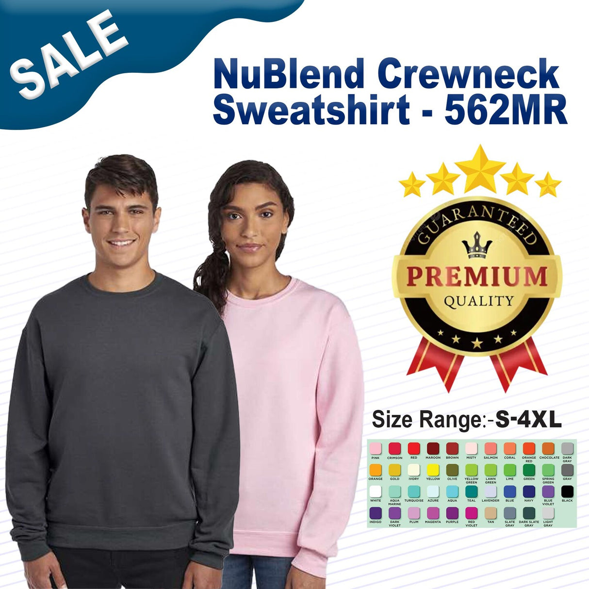 Jerzees® NuBlend Crewneck Sweatshirt