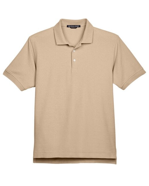 Devon & Jones ® Men's Pima Pique Short-Sleeve Polo