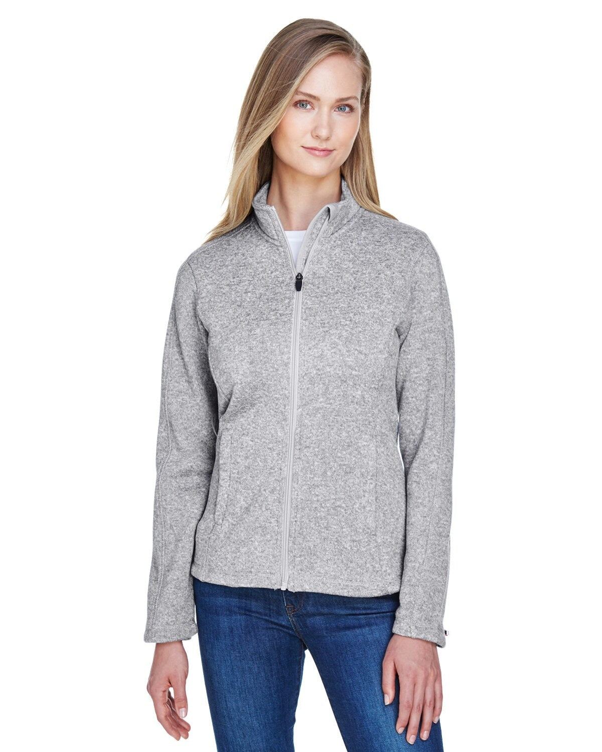 Devon & Jones® Ladies Bristol Full-Zip Sweater Fleece Jacket
