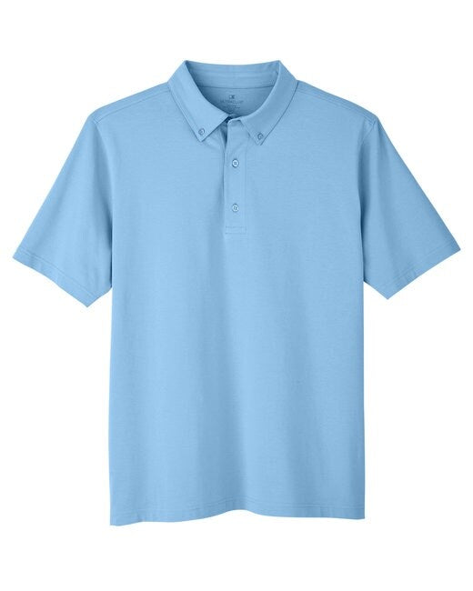 UltraClub® Men's Lakeshore Stretch Cotton Performance Polo