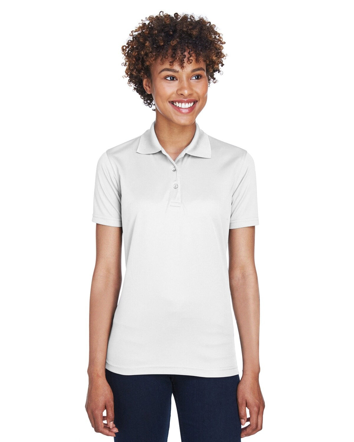 UltraClub® Ladies Cool & Dry Mesh Pique Polo