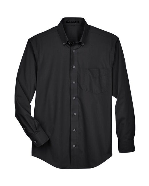 Devon & Jones® Men's Crown Collection Solid Broadcloth Woven Shirt