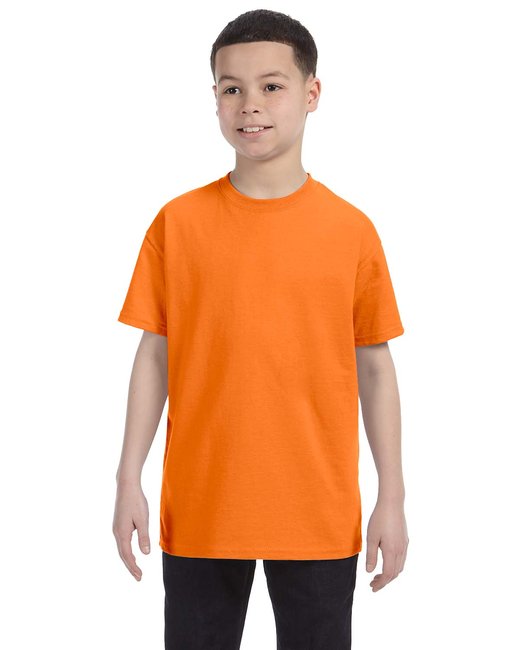 Gildan® Youth Heavy Cotton Crew Neck Short Sleeve T-Shirt