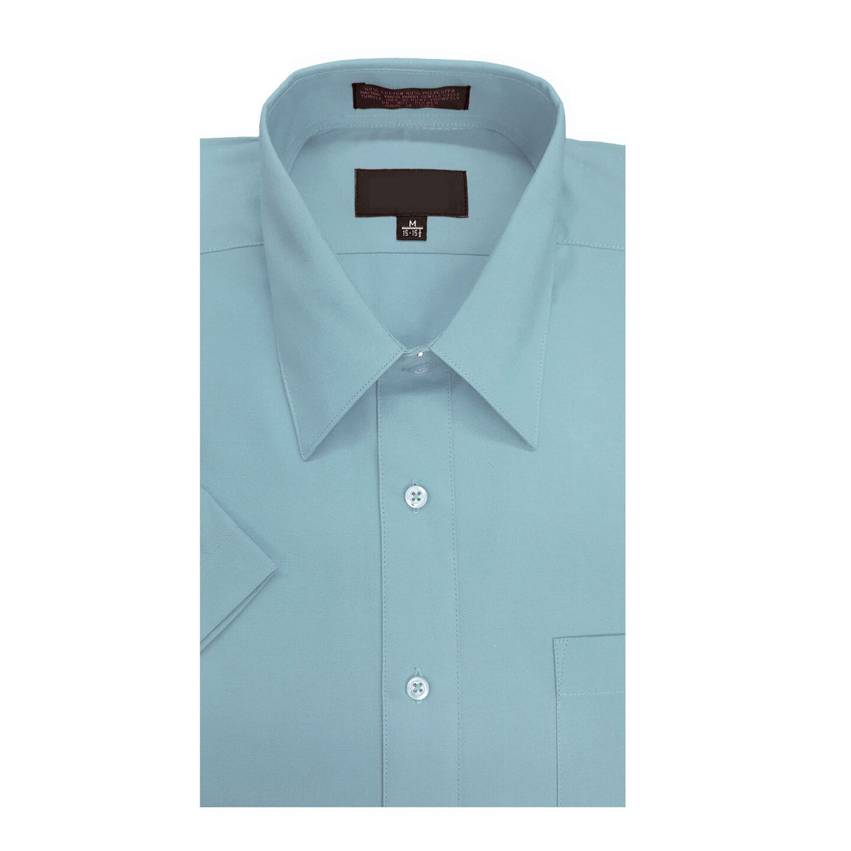Light Blue Short Sleeve Polo Shirt