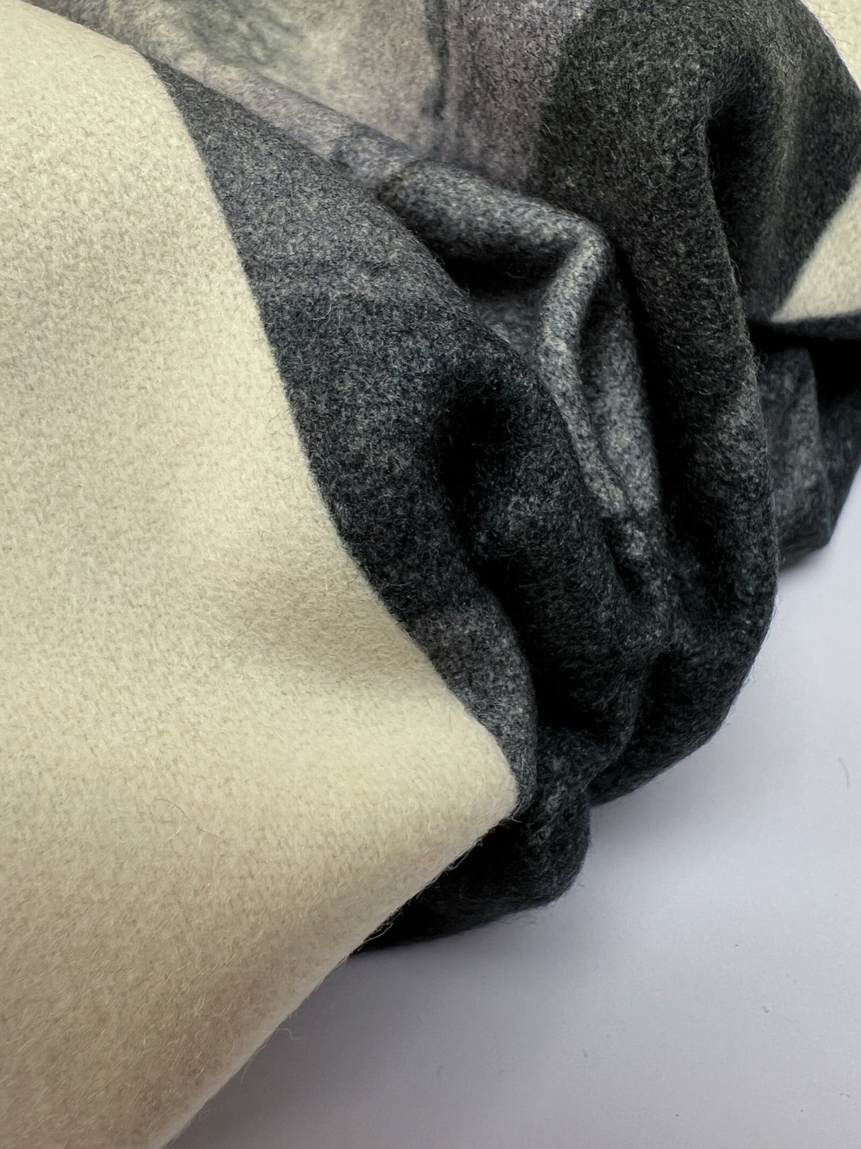 Printed Wool Wool Fabric