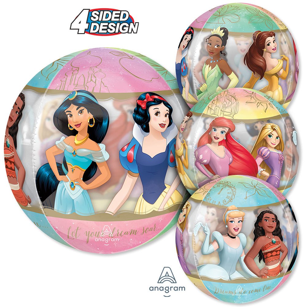 Disney Princesses Orbz Foil Balloon