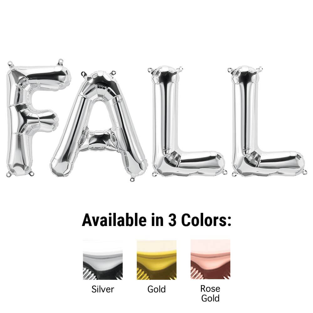 Foil Balloon Happy Fall Yall Letters Kit