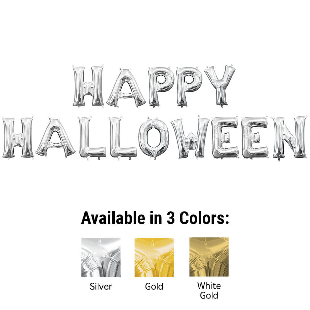 Halloween Foil Letter Kit