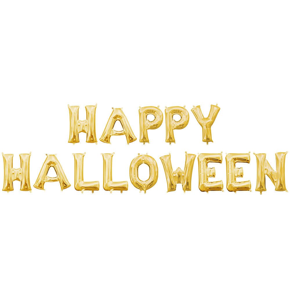 Halloween Foil Letter Kit