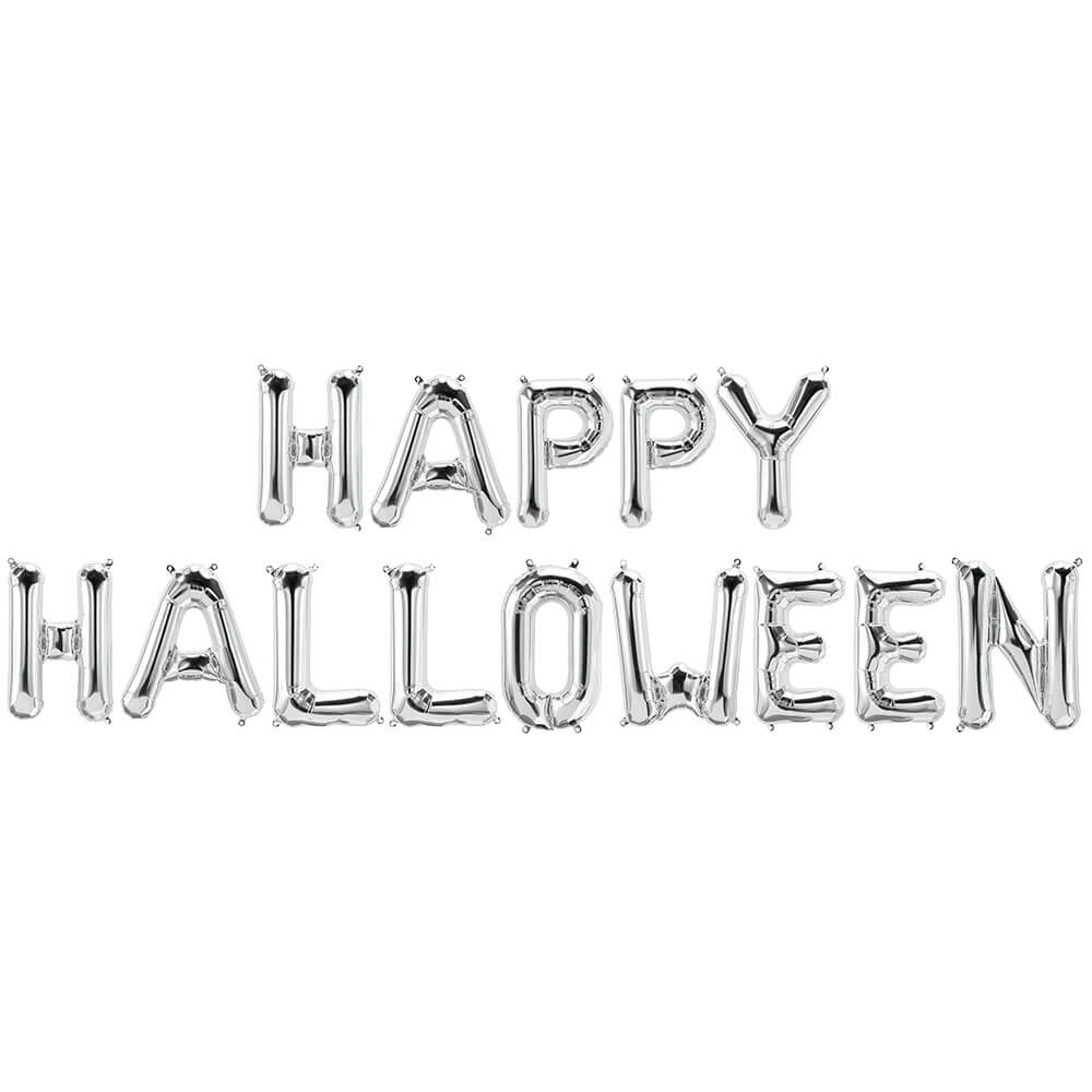 Foil Balloon Happy Halloween Letters Kit