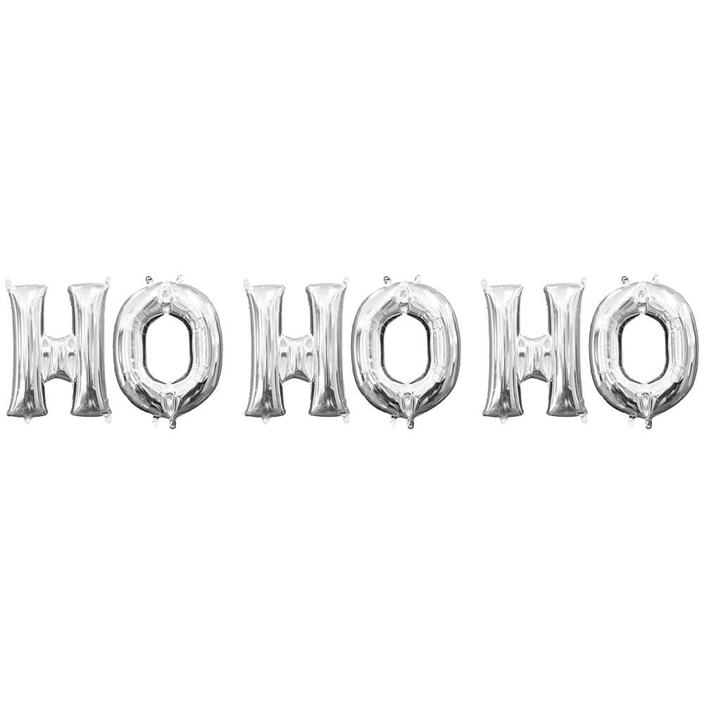 Foil Balloon HO HO HO Letters Kit