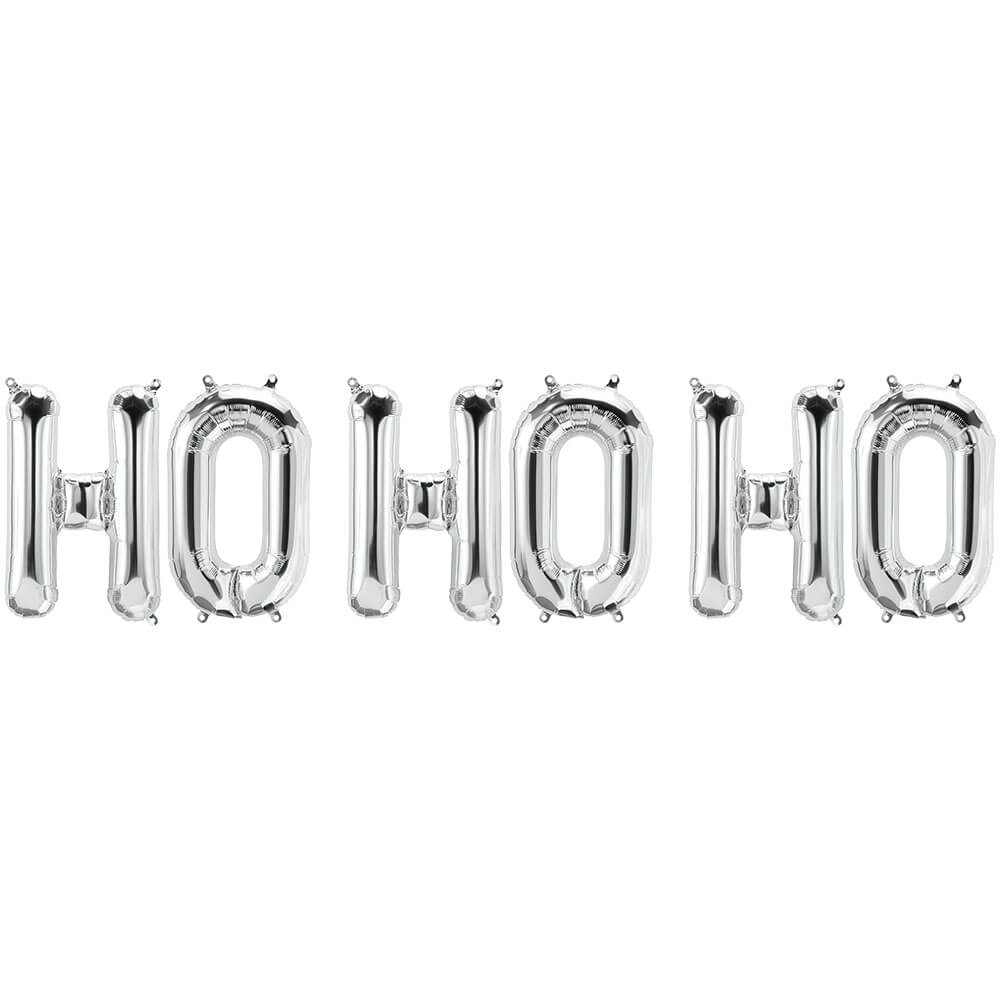 Foil Balloon HO HO HO Letters Kit