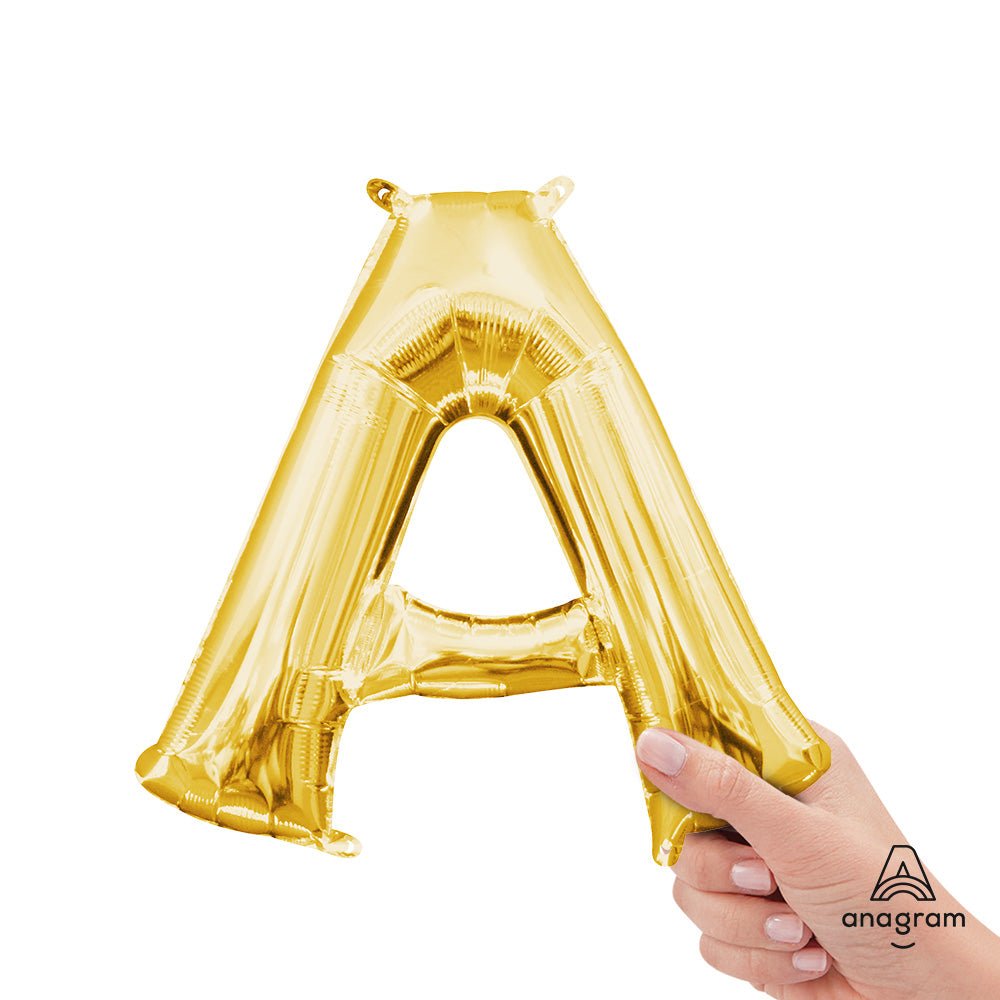 Foil Letter A Gold Balloon