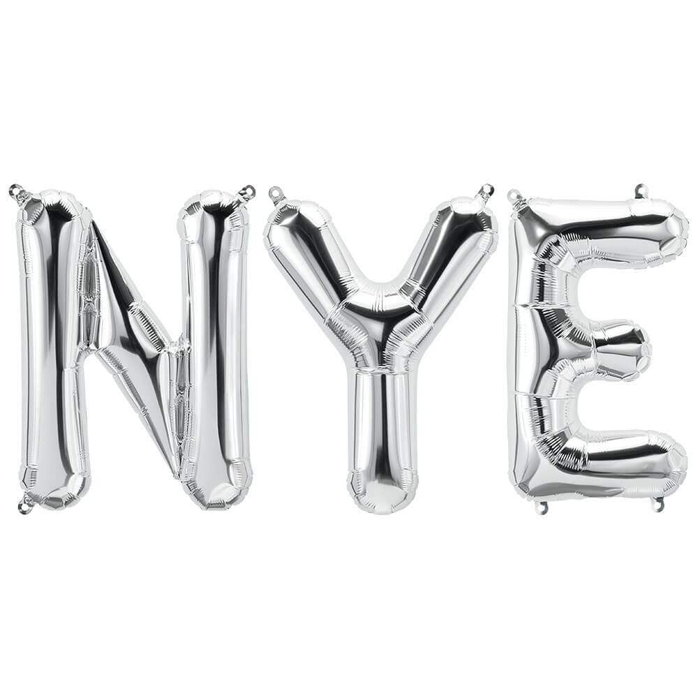 Foil Balloon NYE Letters Kit