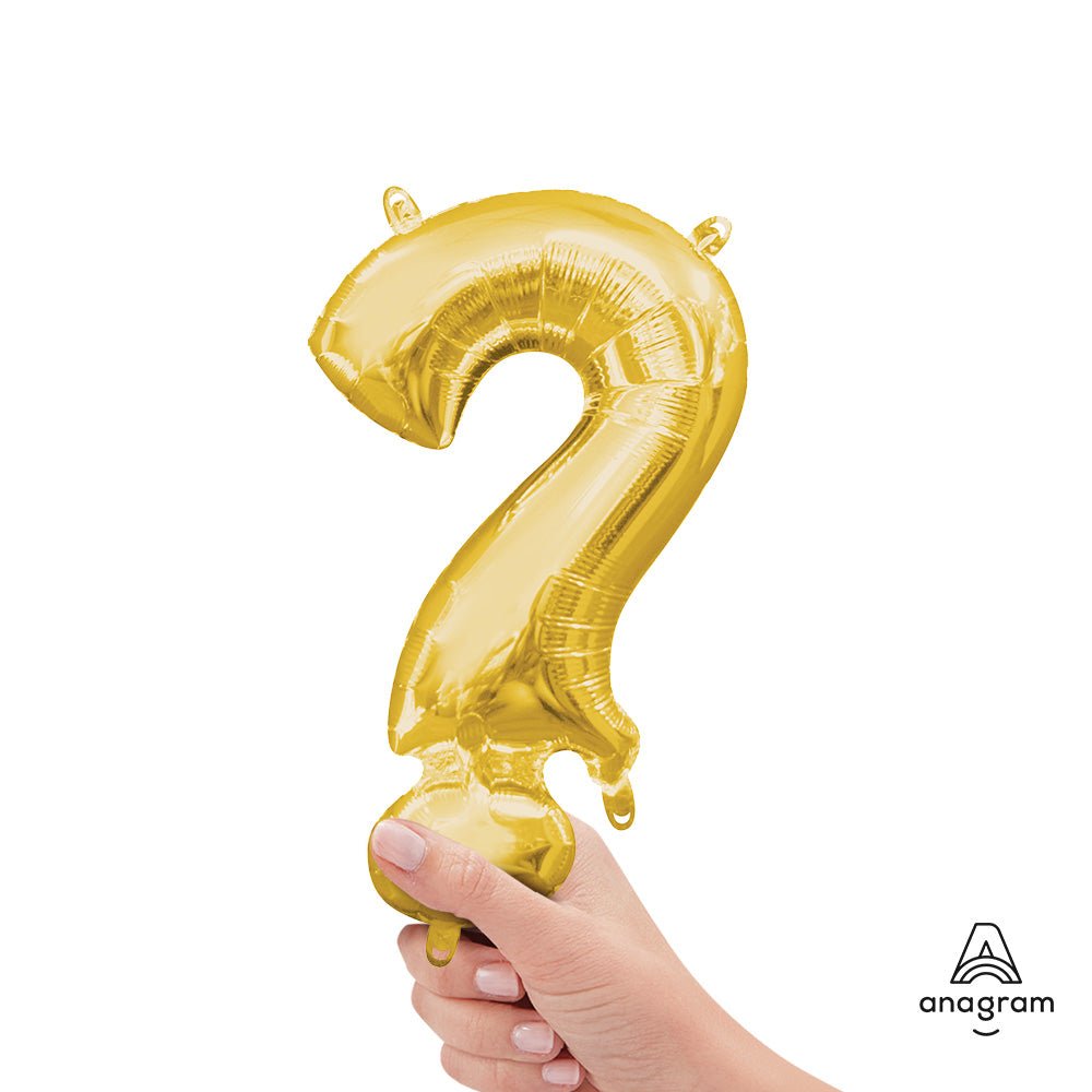 Foil Balloon Gold Symbol ? Air-Fill Only