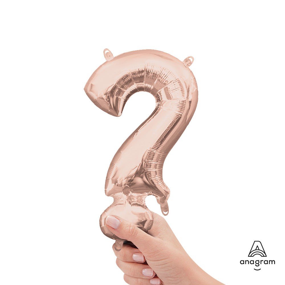 Foil Balloon Symbol ? Rose Gold