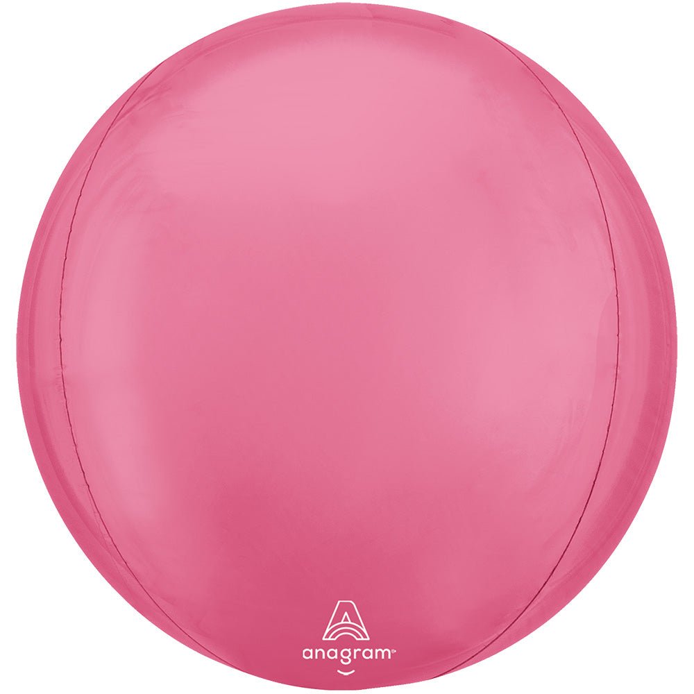 Foil Balloon 16 Inch Vibrant Pink Orbz