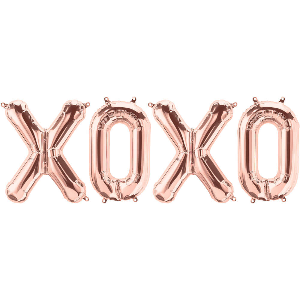 Foil Balloon XOXO Letters Kit