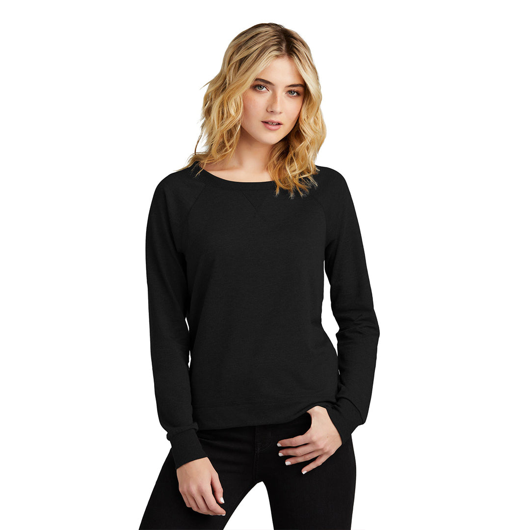 District® Women's Featherweight French Terry™ Long Sleeve Crewneck
