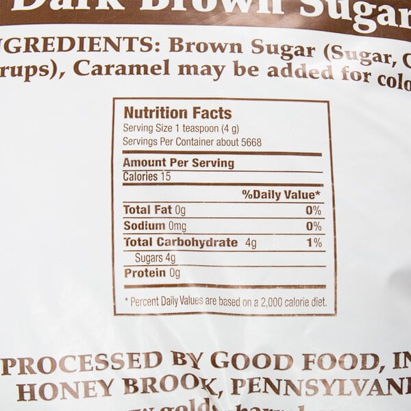 Golden Barrel 50 lb. Dark Brown Sugar