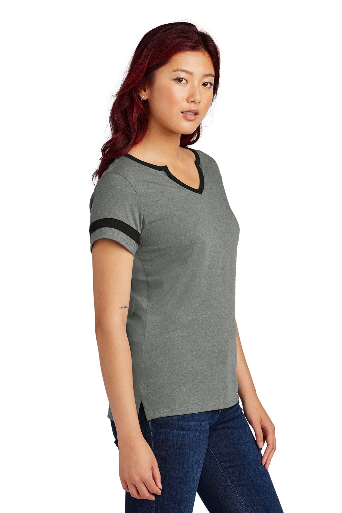 Sport-Tek® Women's Short Sleeve Halftime Notch Neck Tee