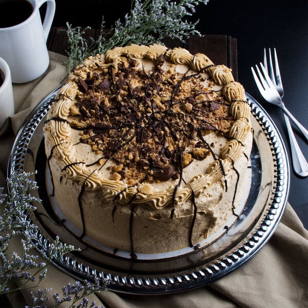 Pellman Peanut Butter Cup Triple Chocolate Cake 66 oz. - 4/Case