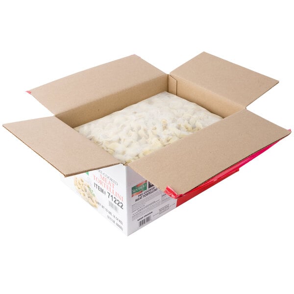 Seviroli 10 lb. Frozen Meat Tortellini Pasta