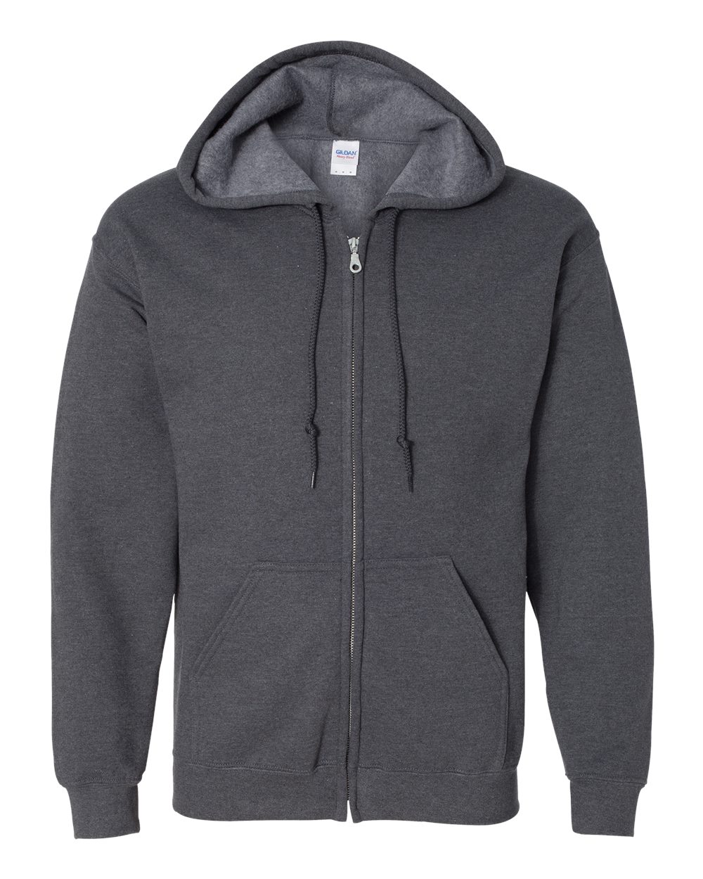 Gildan® Heavy Blend Full-Zip Long Sleeve Hooded Sweatshirt