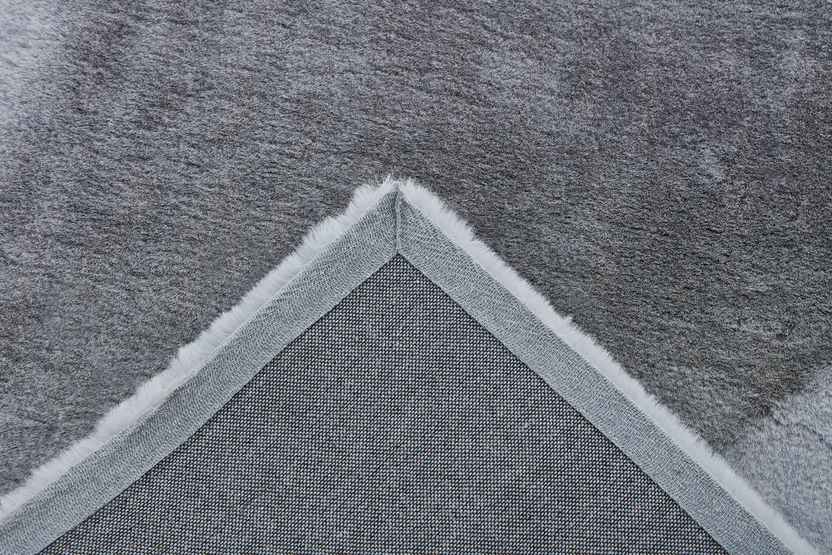 Machine-Made Faux Fur Rug Faux Fur Fabric - Plush Faux Chinchilla Texture, Indoor Use Only (1 Piece)