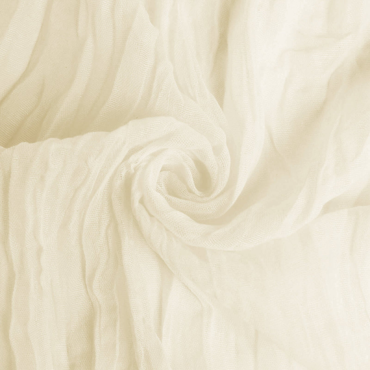 Cheesecloth Arch Drape Curtain Panel