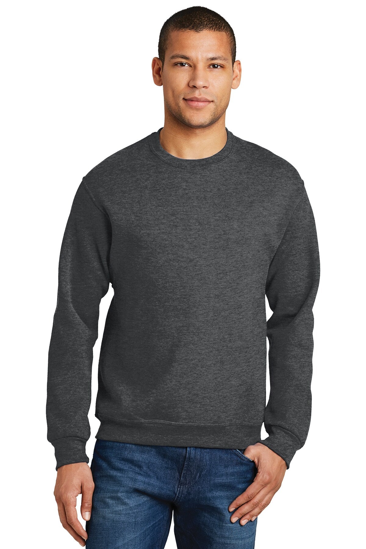 Jerzees® NuBlend Crewneck Long Sleeve Sweatshirt