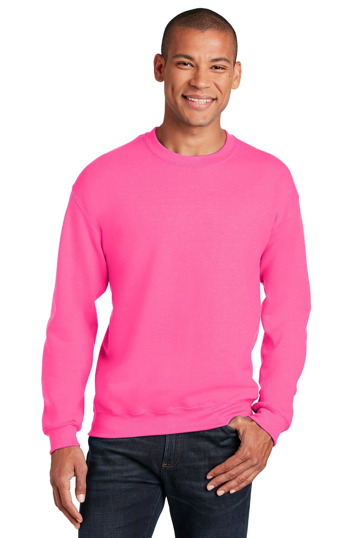 Gildan® Heavy Blend Crewneck Long Sleeve Sweatshirt