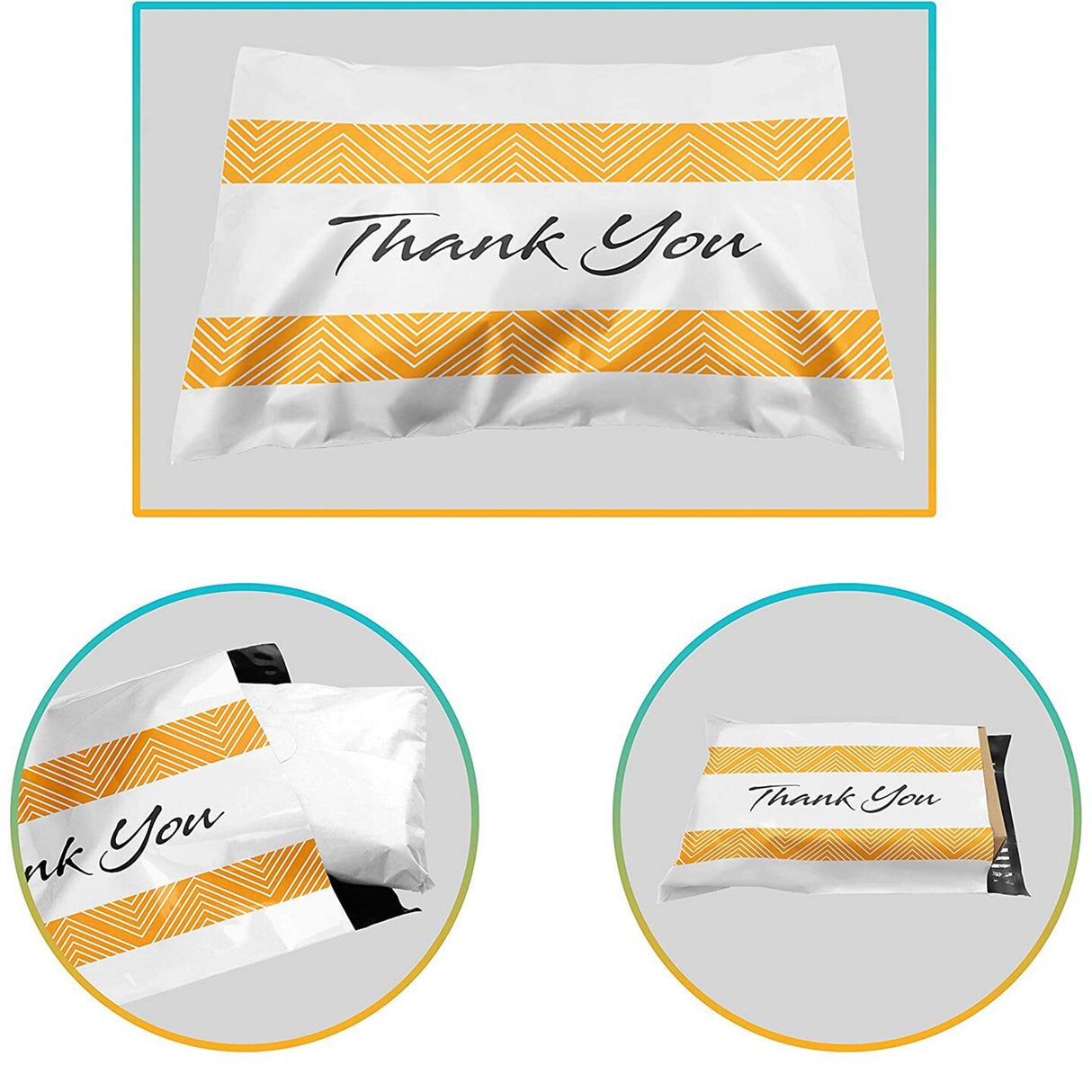 Design Poly Mailer Bag 6 x 9 Multi Design, A Seamless Packaging experience