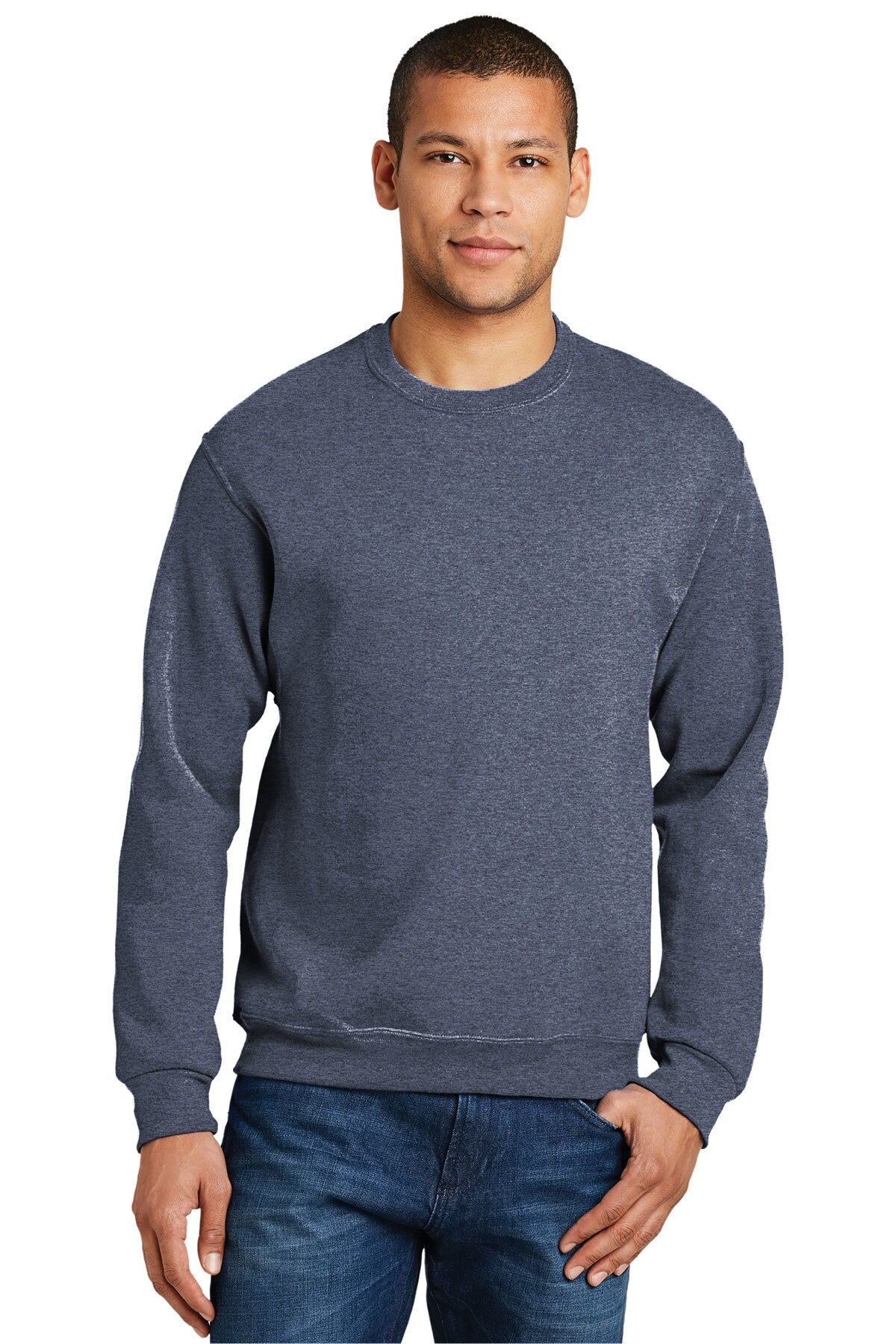 Jerzees® NuBlend Crewneck Long Sleeve Sweatshirt