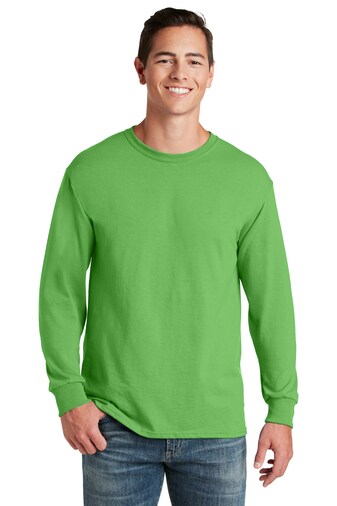 JERZEES® Dri-Power Long Sleeve Crewneck T-Shirt