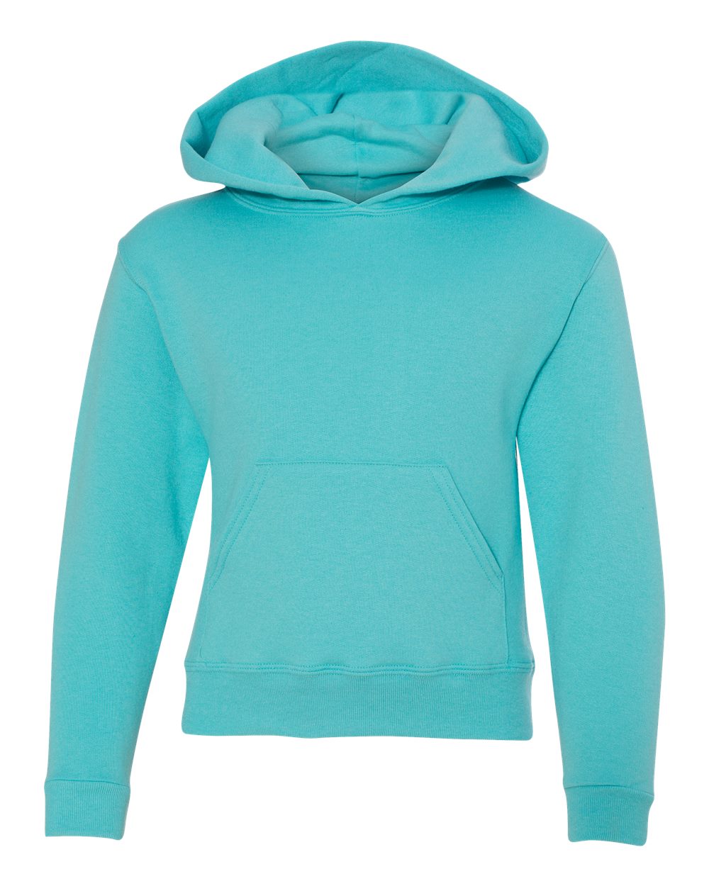 JERZEES® Hooded Turtle Neck Long Sleeve Sweatshirt For Youth