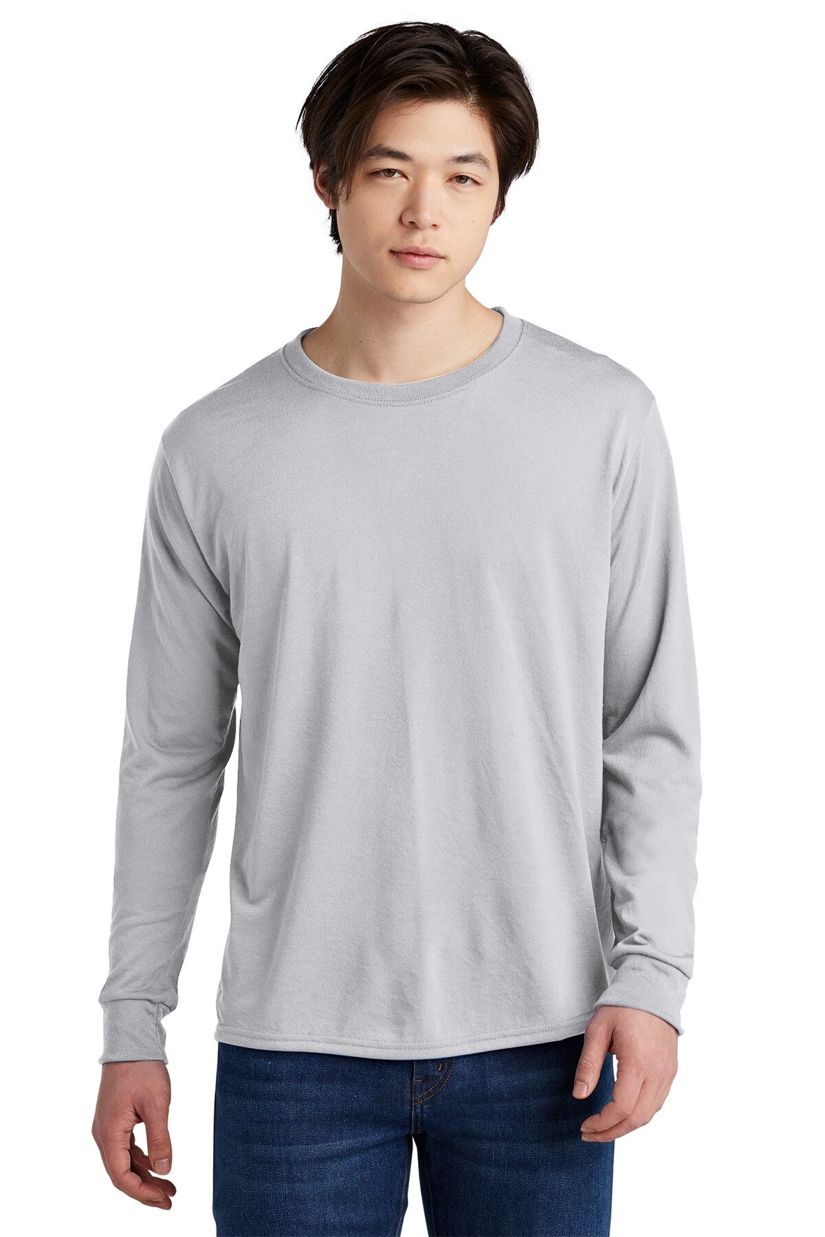 JERZEES® Dri-Power Classic Fit Crewneck Long Sleeve T-Shirt