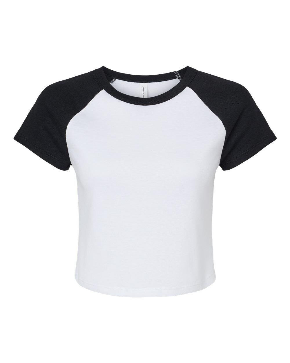 BELLA + CANVAS® Women's Micro Rib Raglan Short sleeve Tee