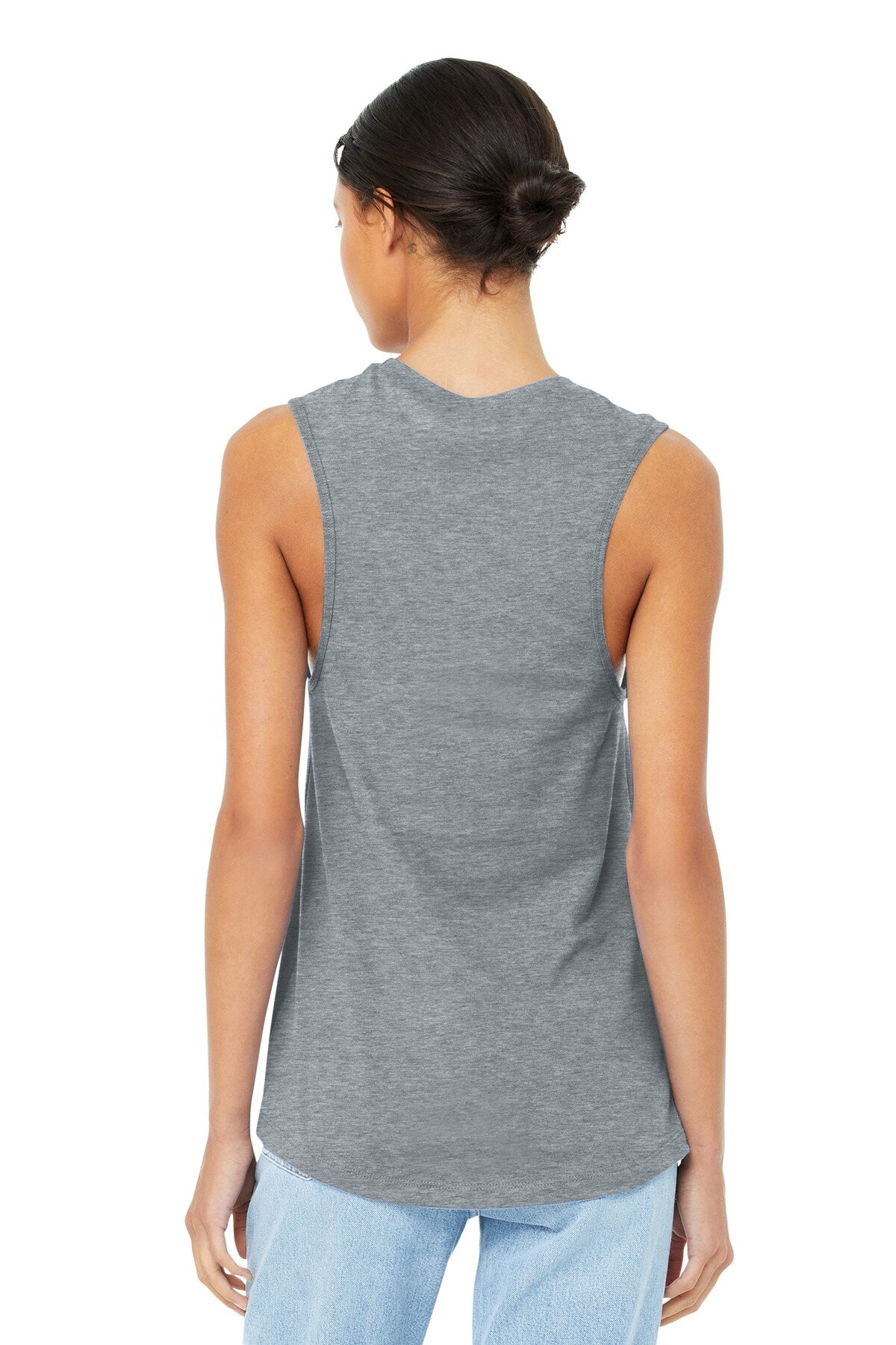 BELLA + CANVAS® Women’s Jersey Crewneck Muscle Tank