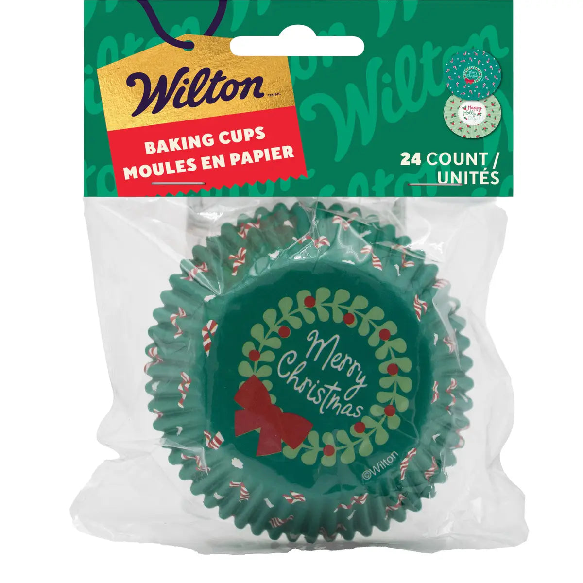 Wilton Merry Christmas Standard Baking 24 count