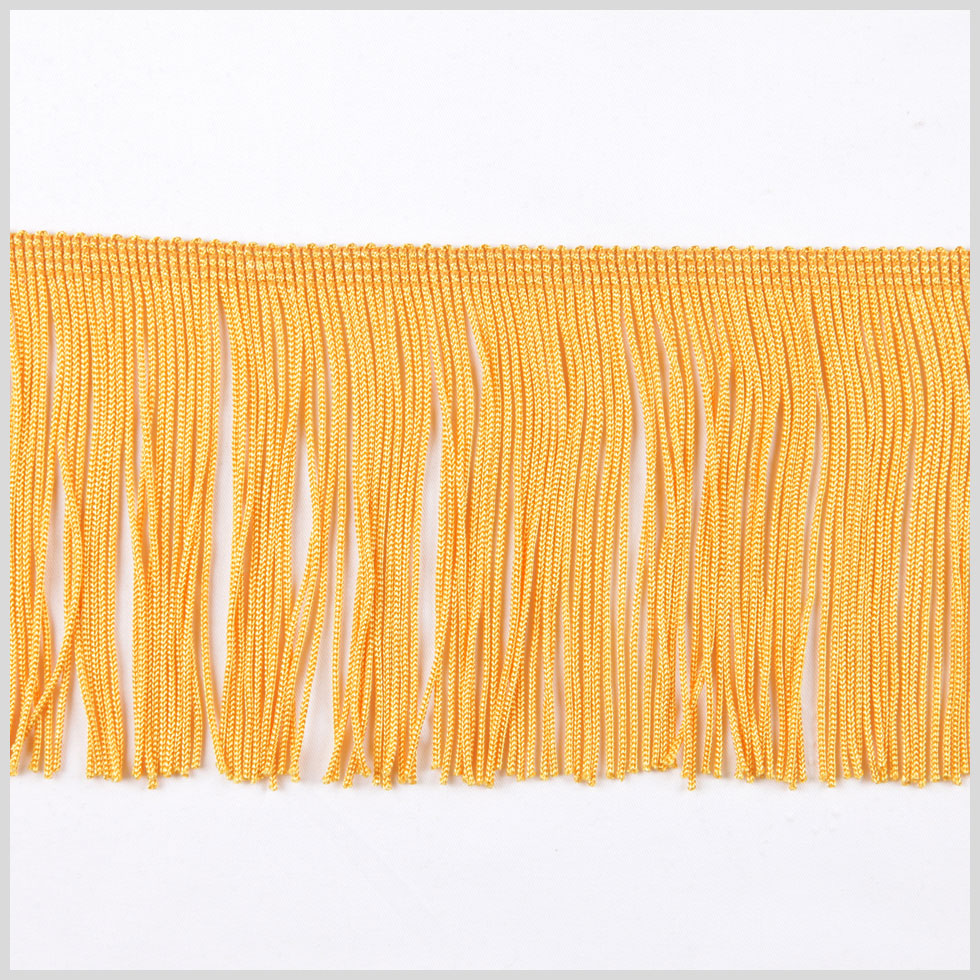 Amber Chainette Fringe - 4"