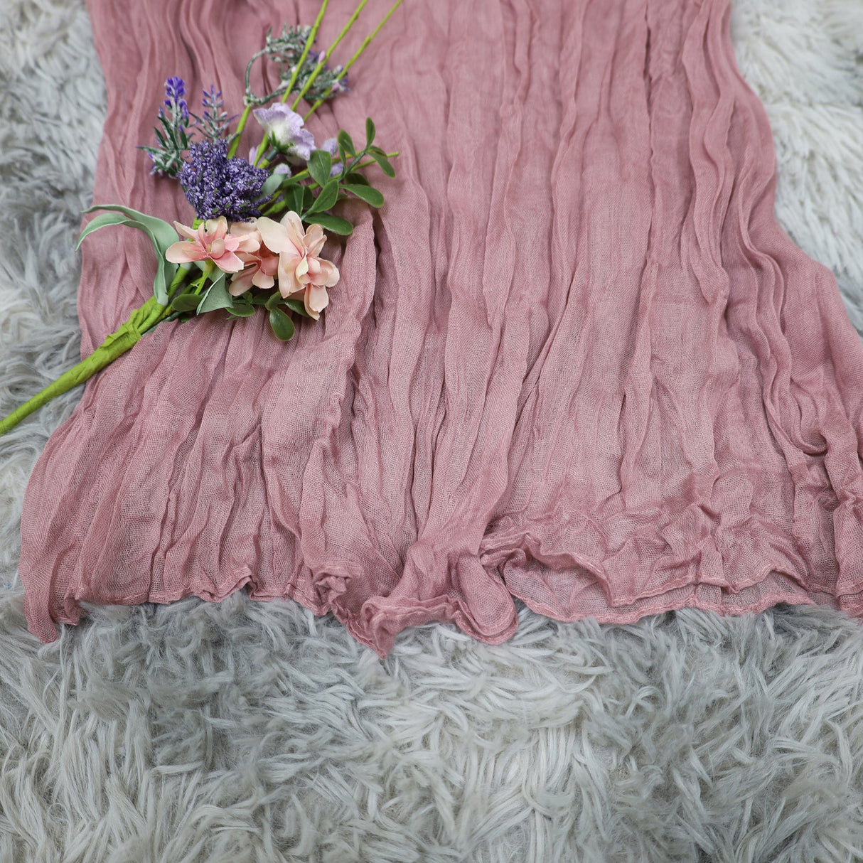 Gauze Cheesecloth Drape 20 ft x 38 in Mauve