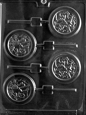 Summer Olympic Lollipop Chocolate Mold - LPS062