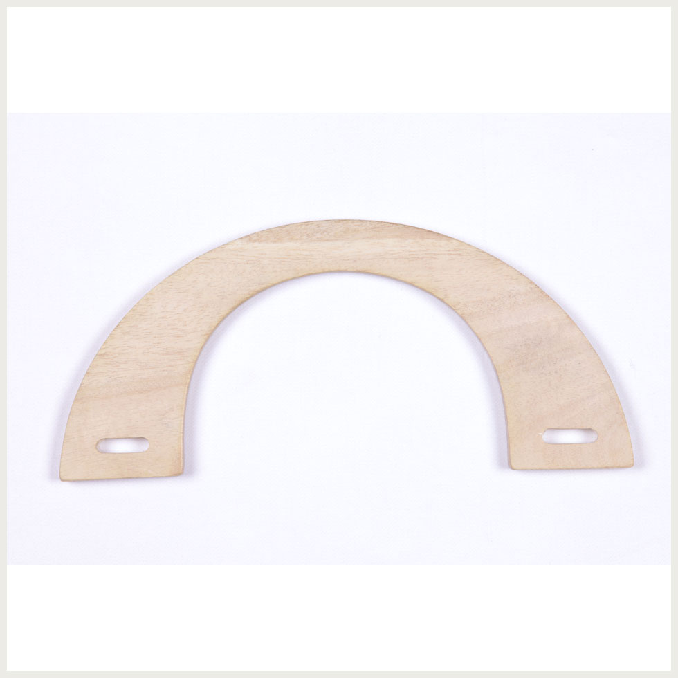 Natural Wooden Handle - 10" x 5"