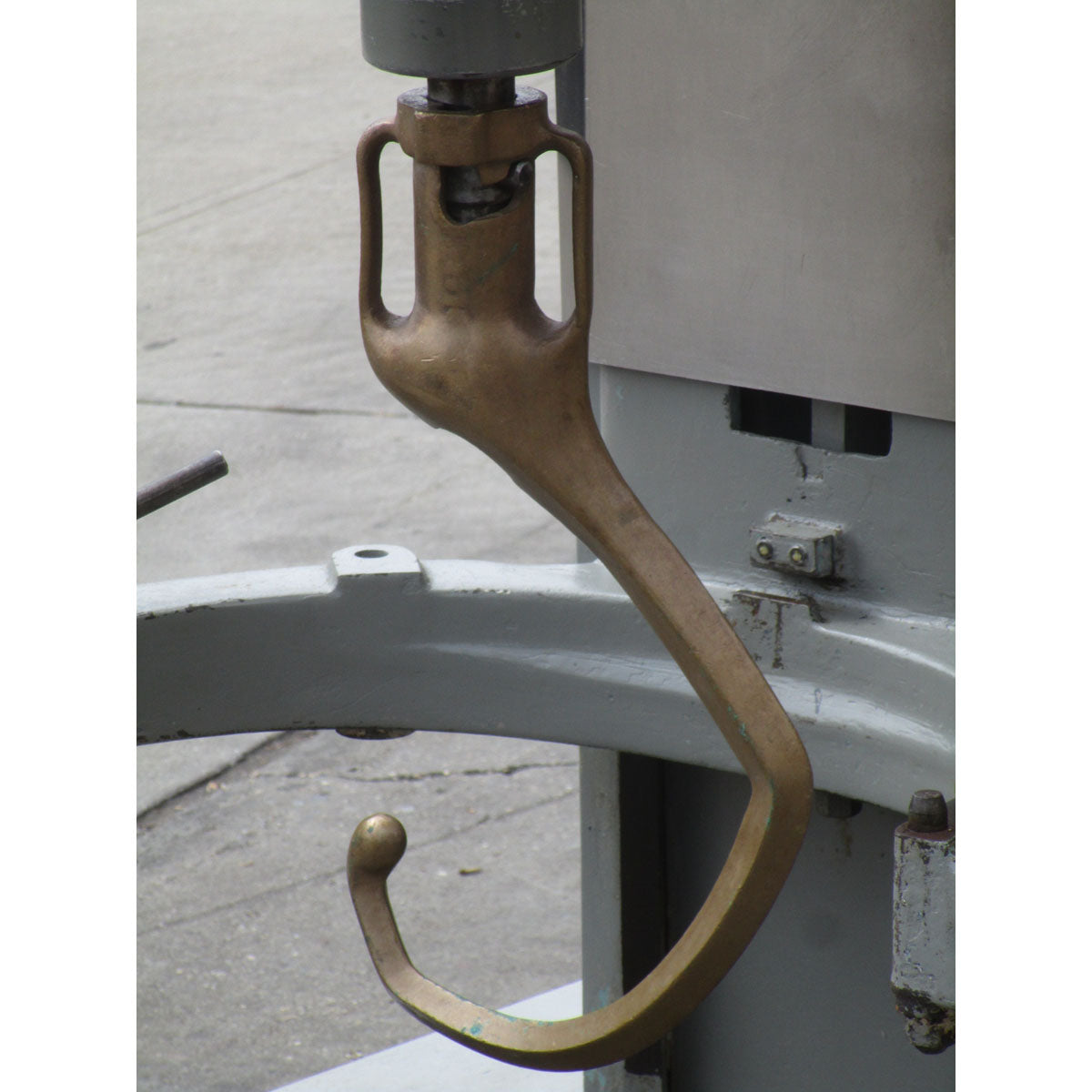 Brass / Bronze 60 Quart Dough Hook For Hobart H600 Mixer, Used Excellent Condition